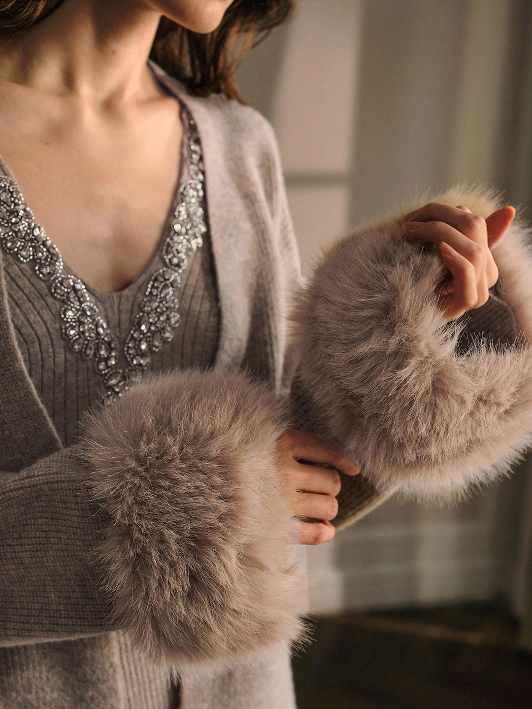 Seraphine Crystal Knit Set