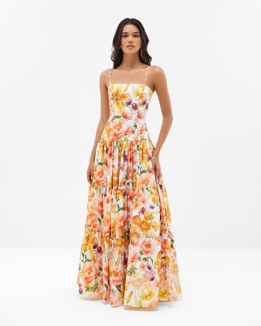 Tuscan Sun Eyelet Dress