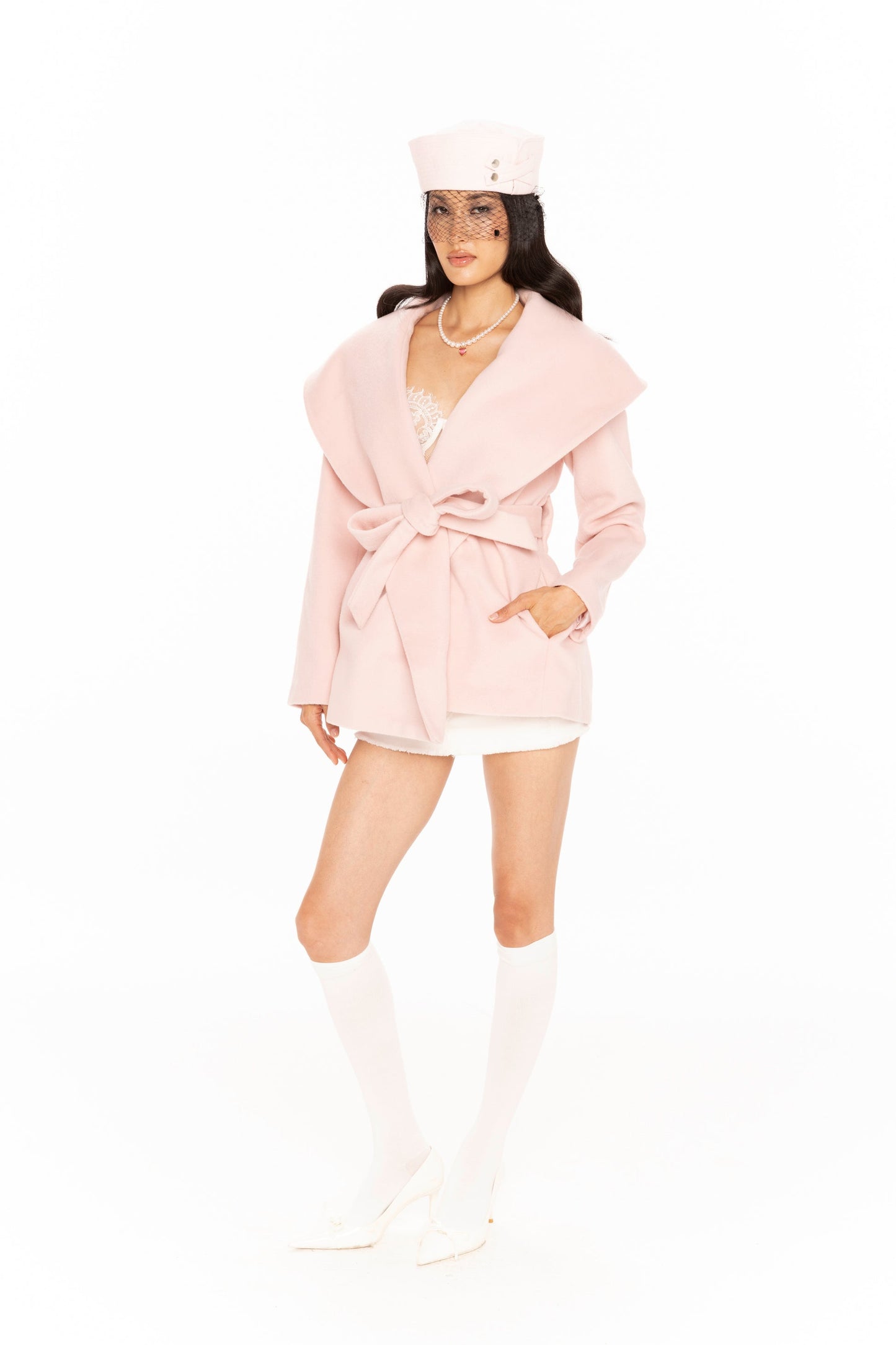 Beatrice Bow Coat