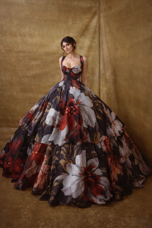 Crimson Opéra Ball Gown