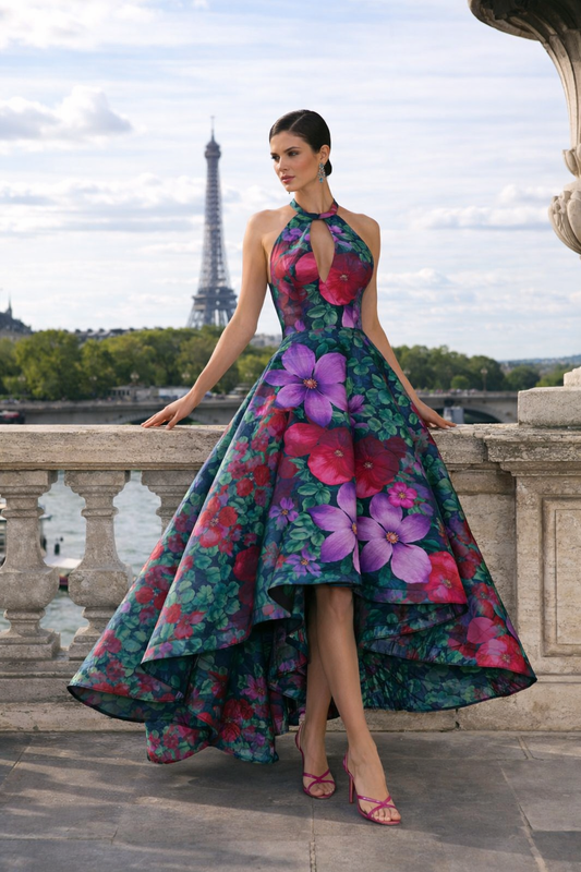 Éclat Halter Dress