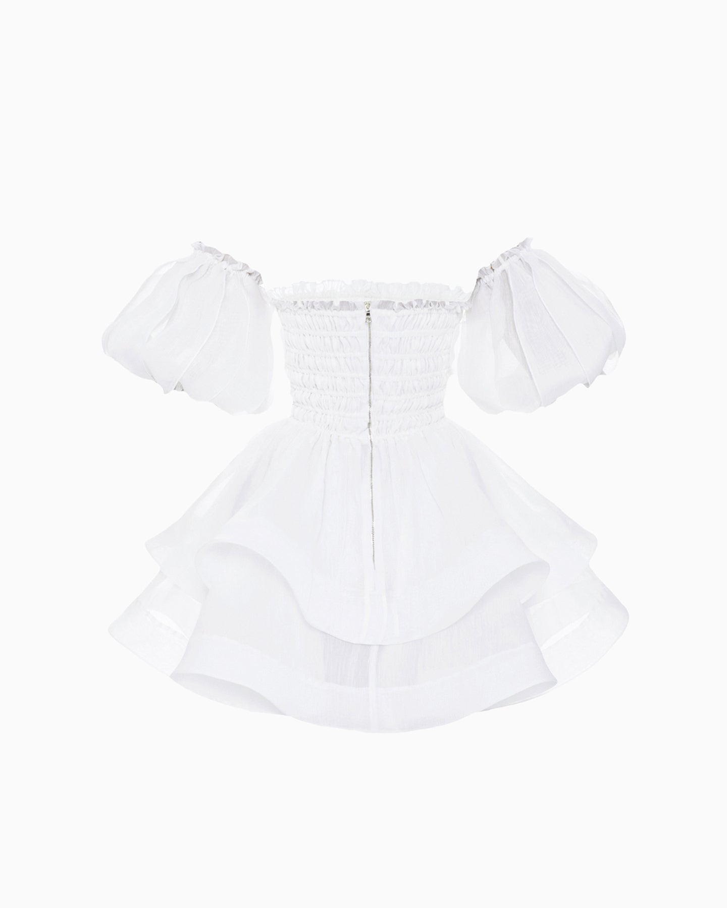 White Amaryllis Dress