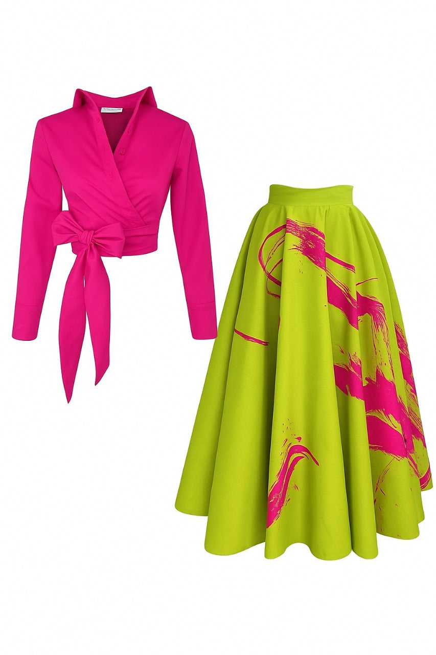 Inkflow Statement Skirt