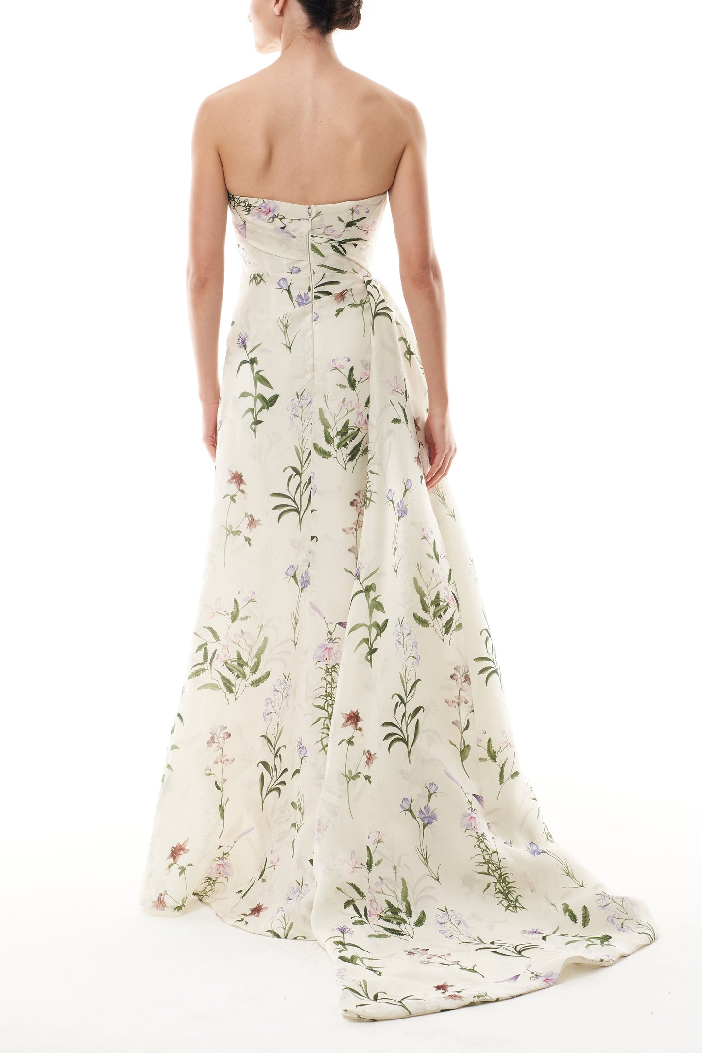 Gazar Bolero Draped Dress