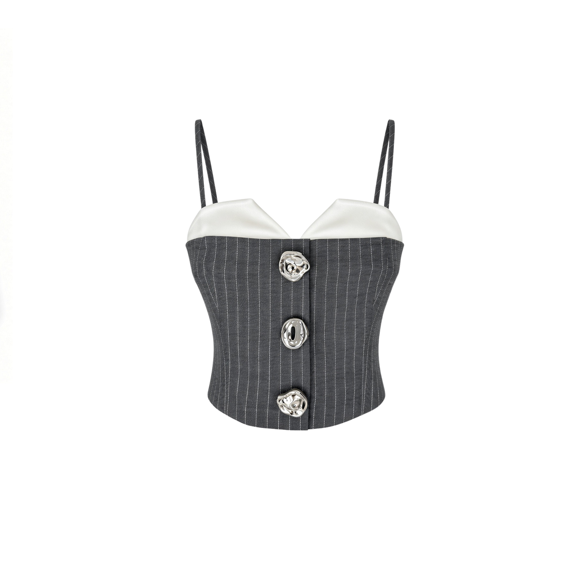 The Camille Pinstripe Set