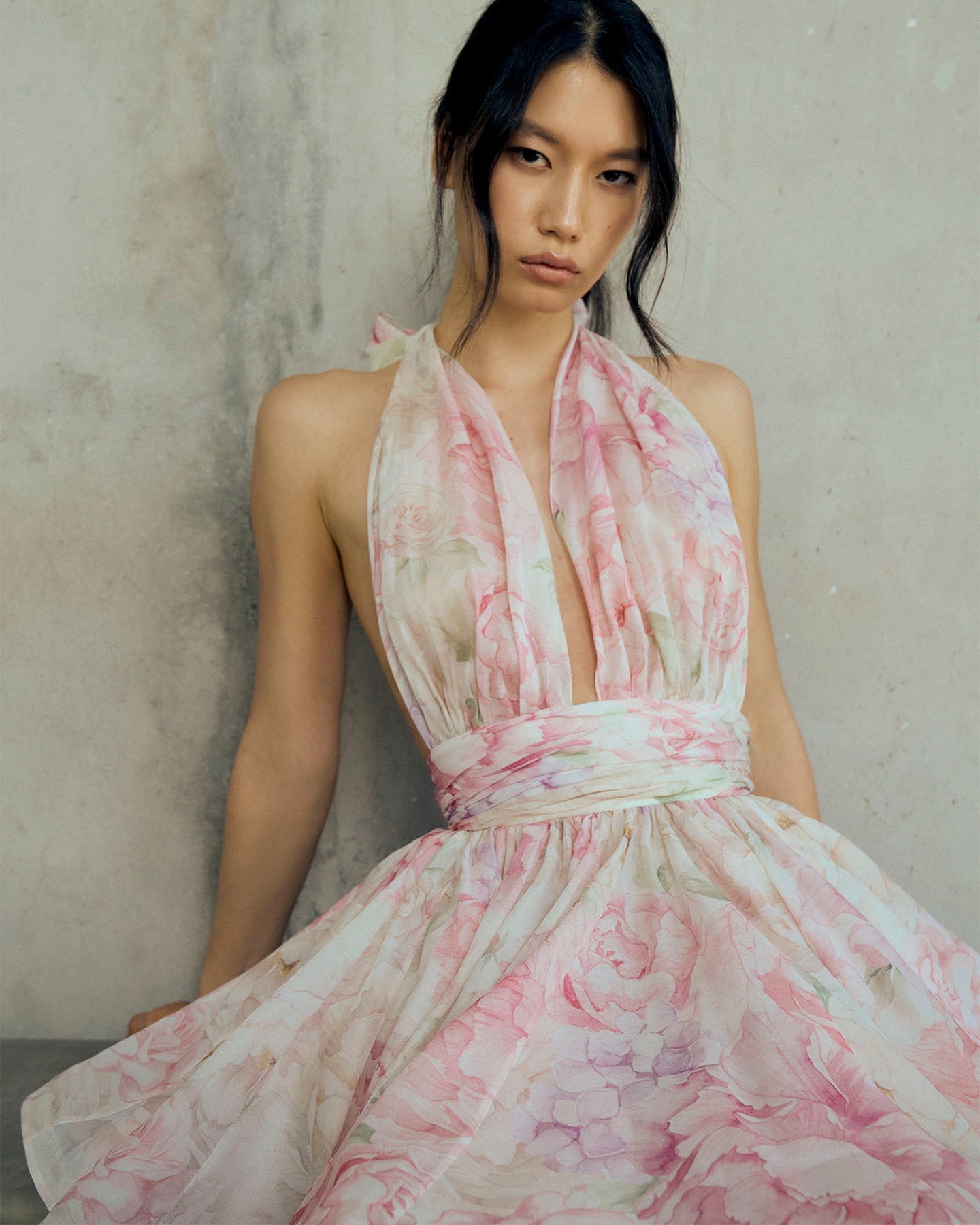 Petal Cloud Dianthus Dress