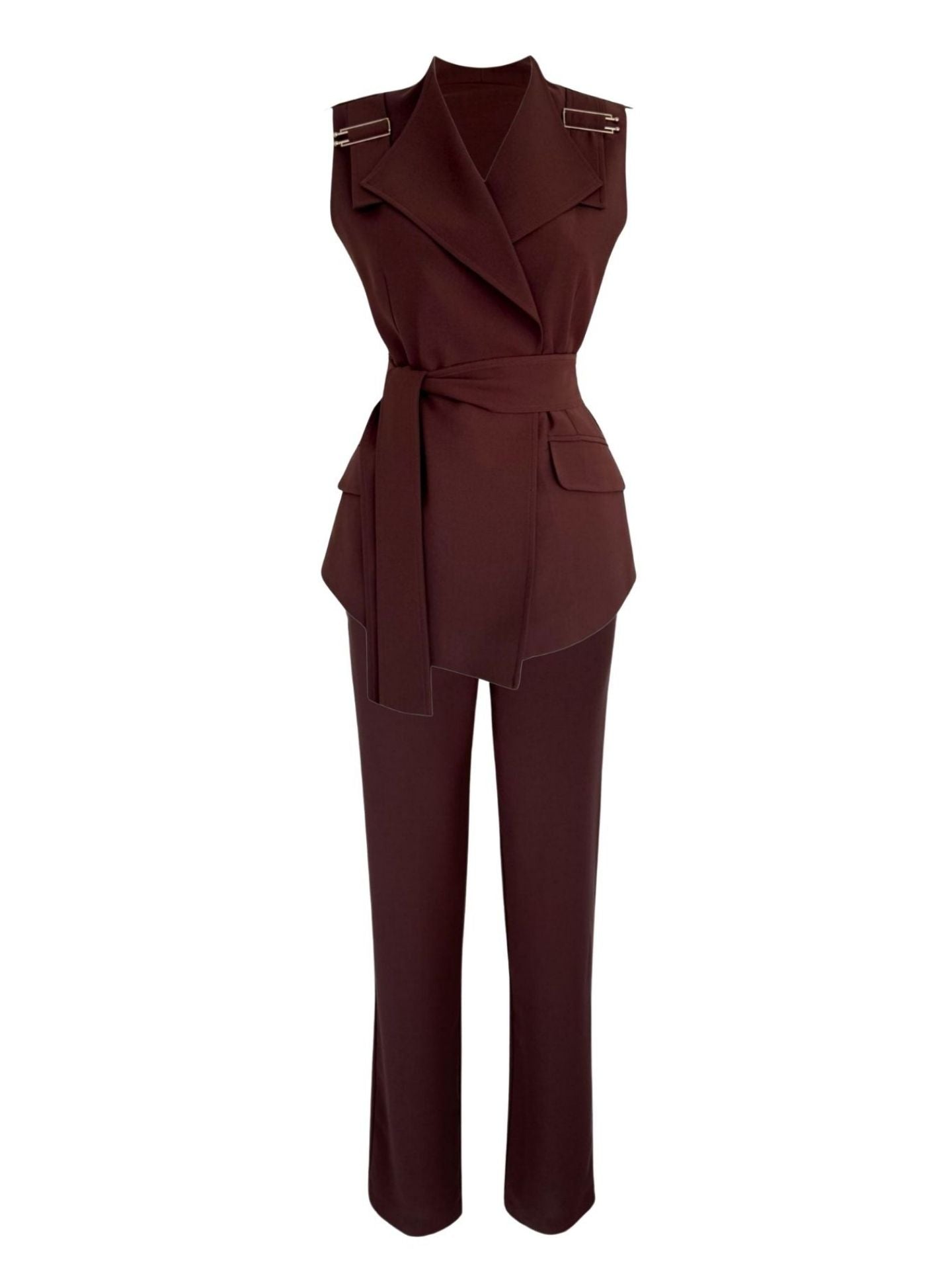 Milena Belted Utility Set