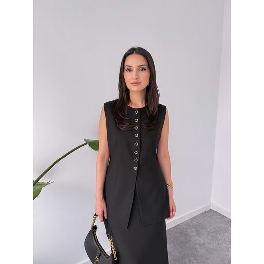 Lina Vest Skirt Set