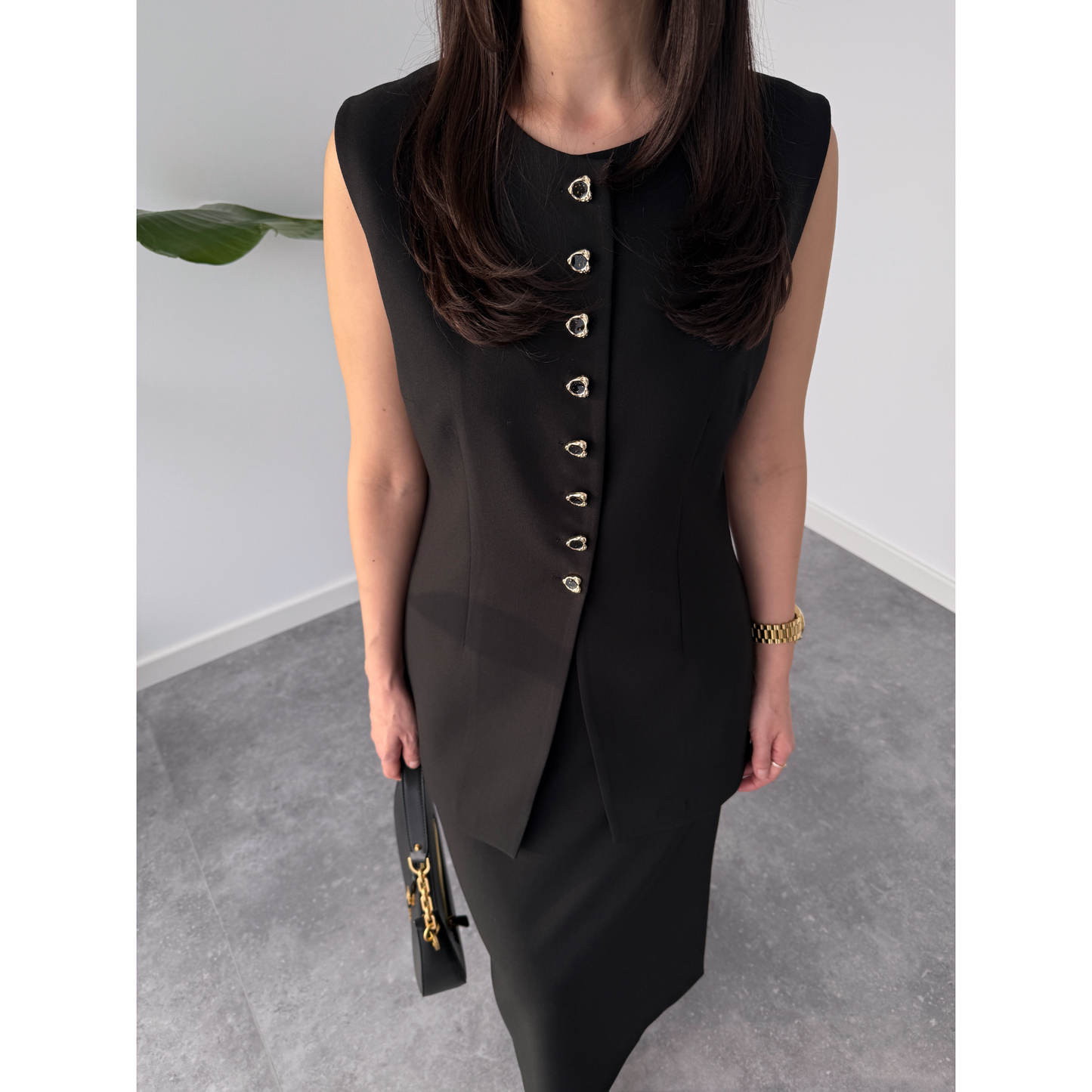 Lina Vest Skirt Set