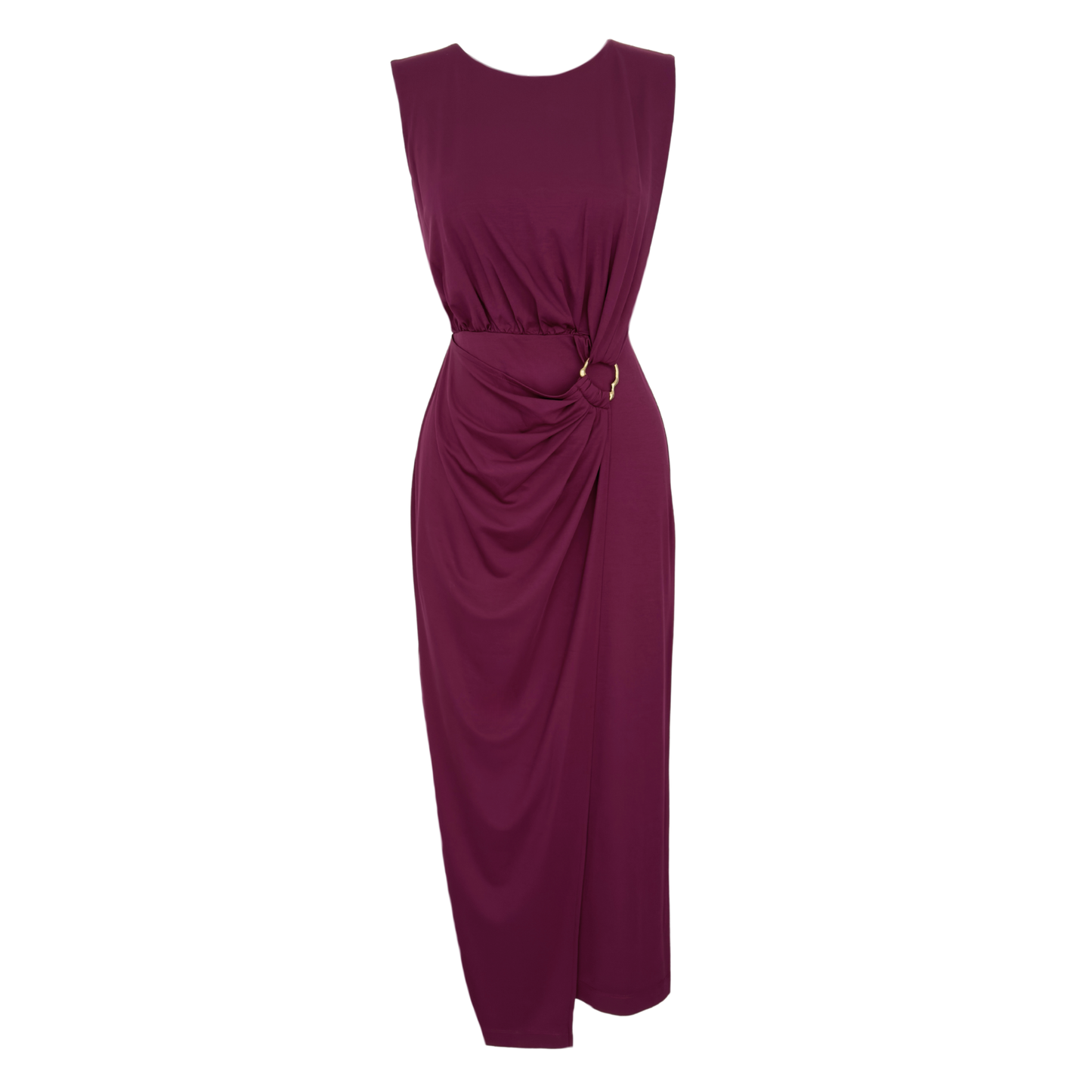 Muse Draped Midi Dress