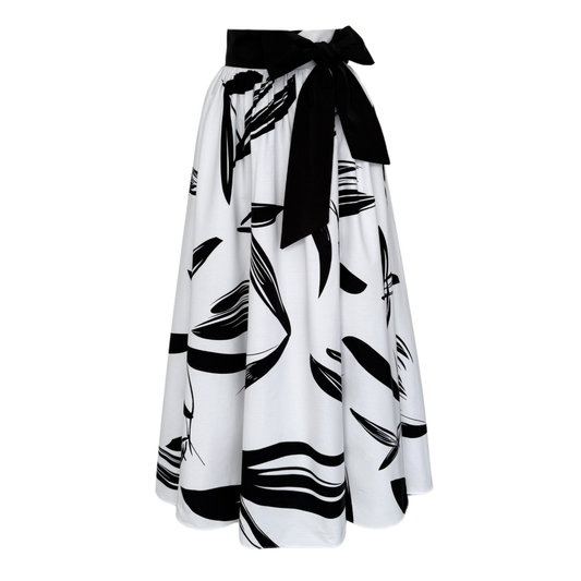 Muse Bow-Waist Skirt