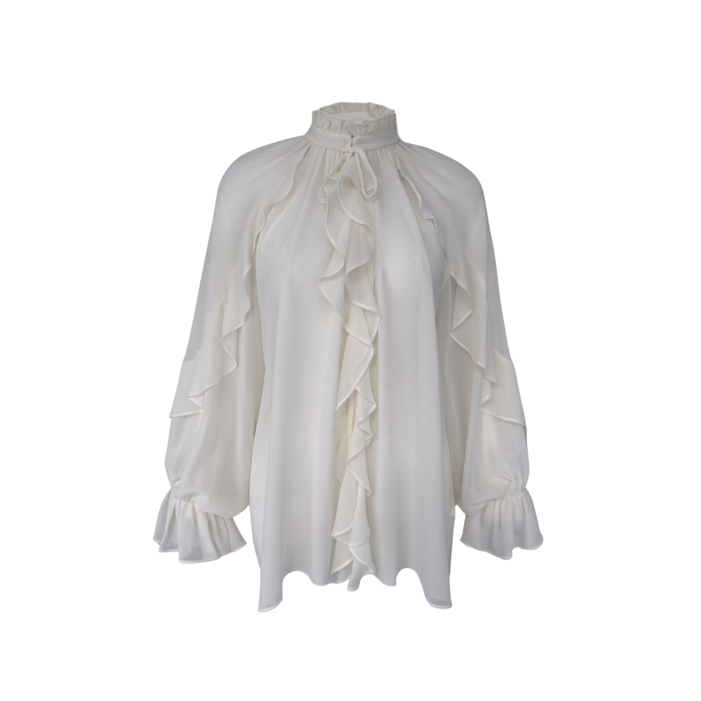 Whisper Ruffle Blouse