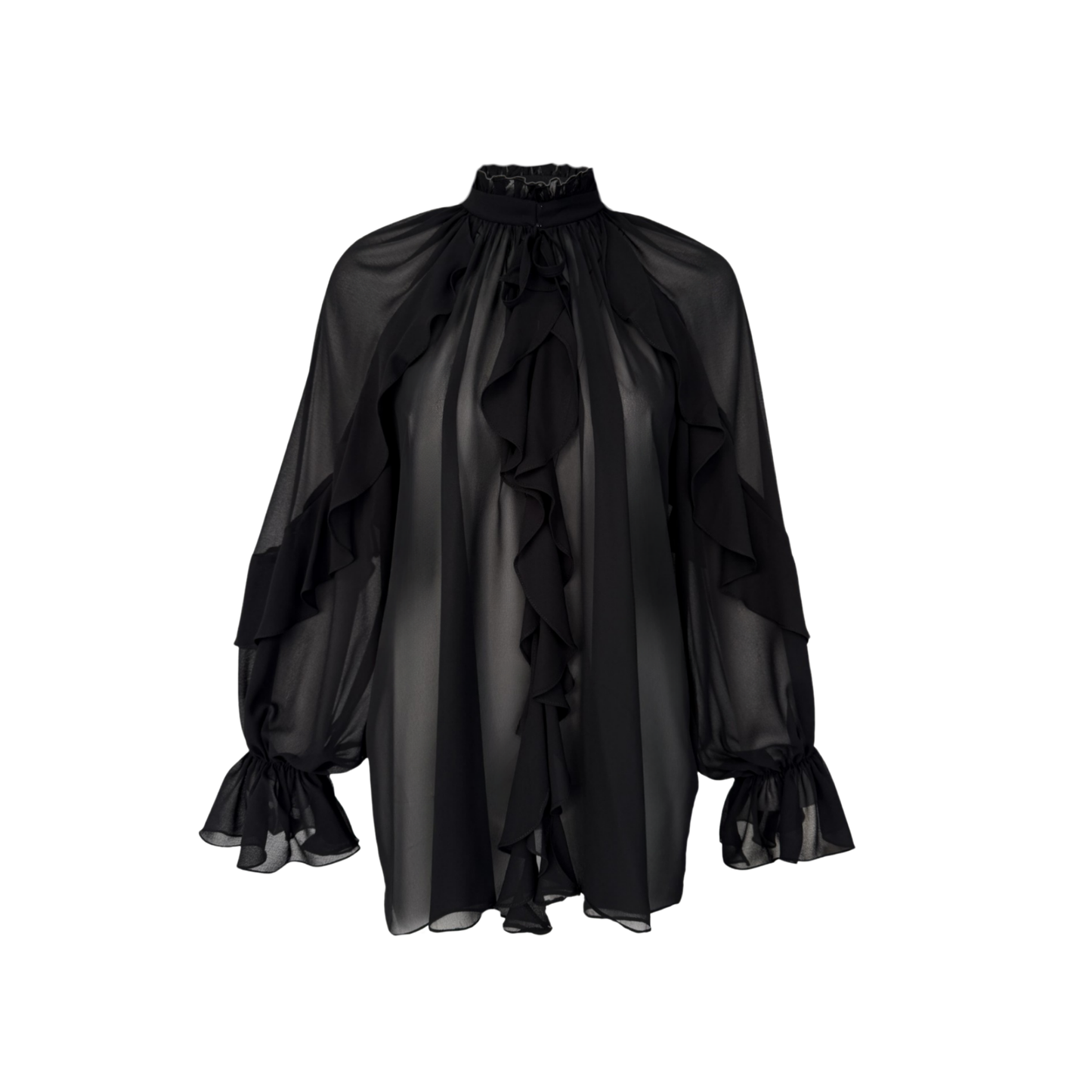 Whisper Ruffle Blouse
