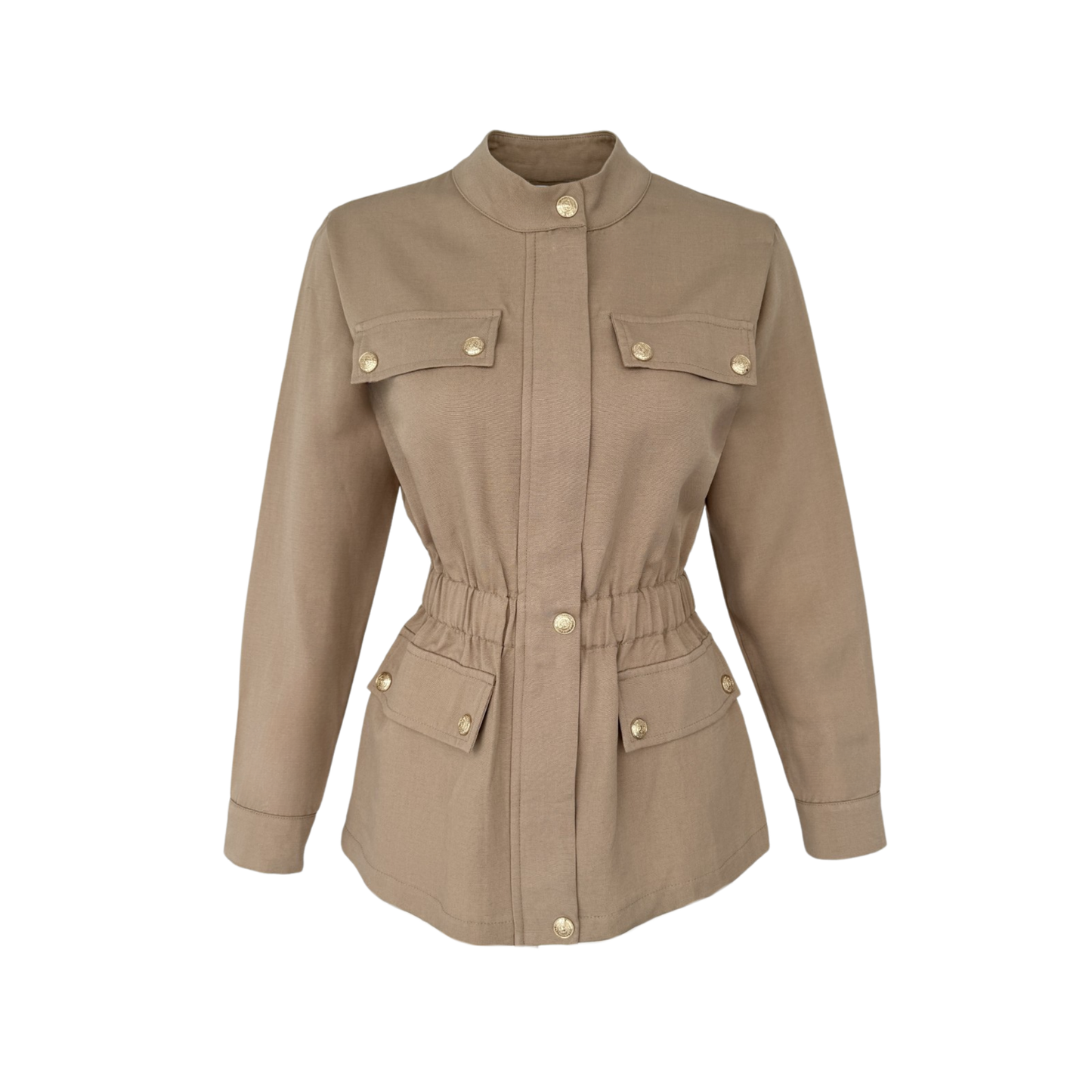 River Gold Buttoned Set