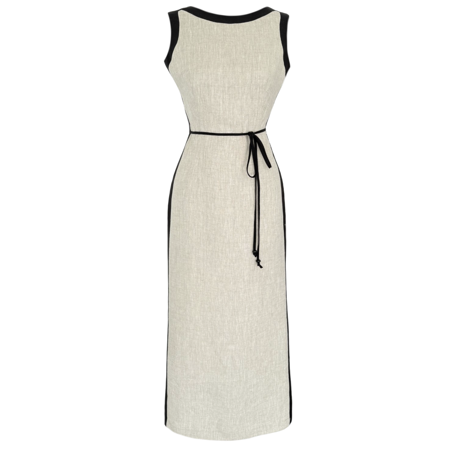 Urban Muse Linen Contrast Dress