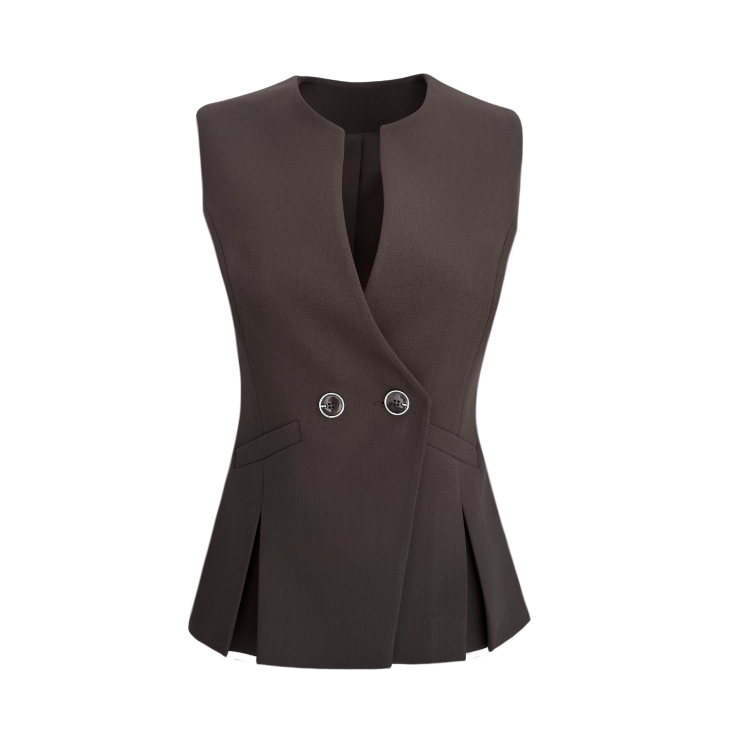 Structured Peplum Skirt Set