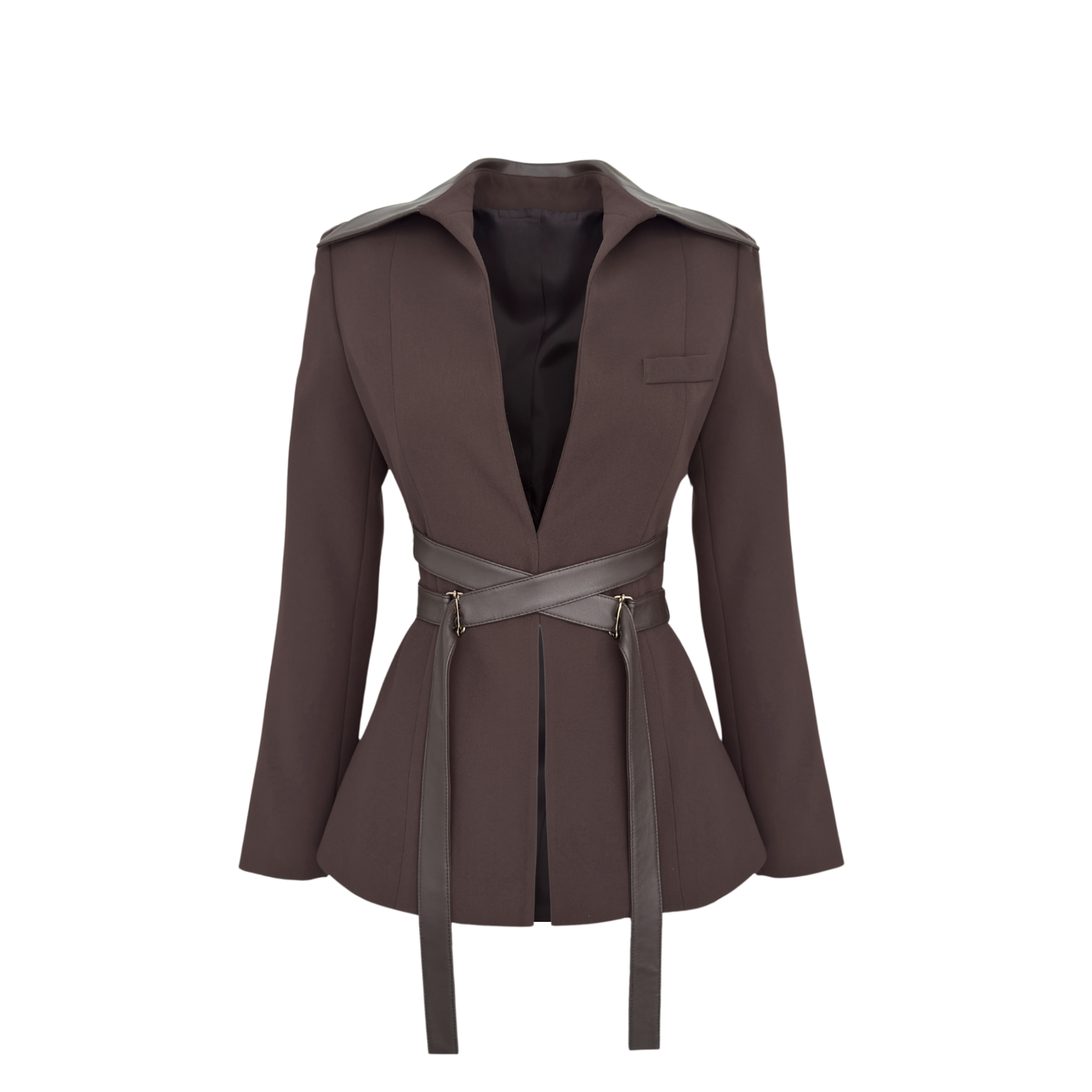Structured Belted Jacket