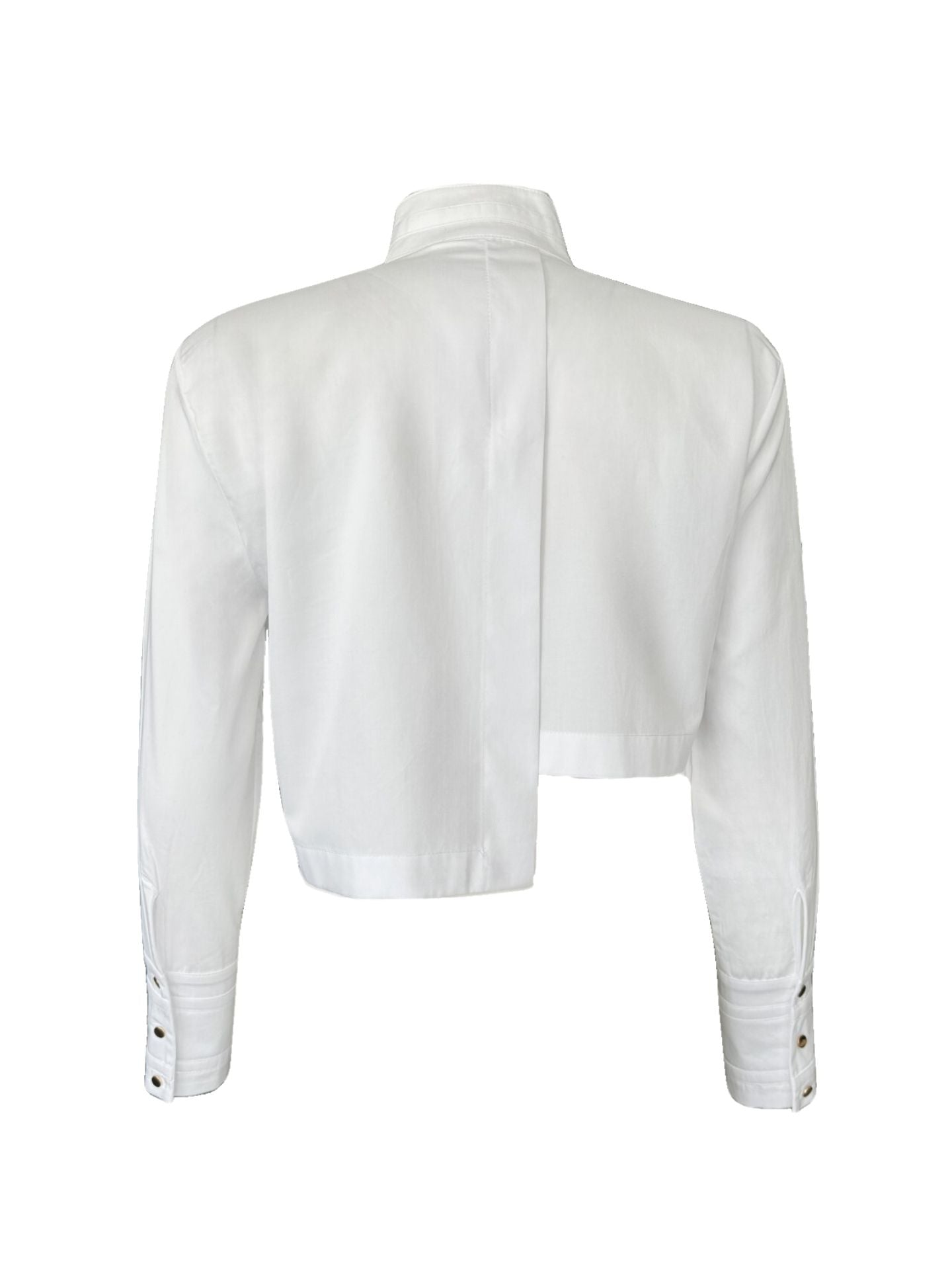 Buckle Up Cropped Shirt