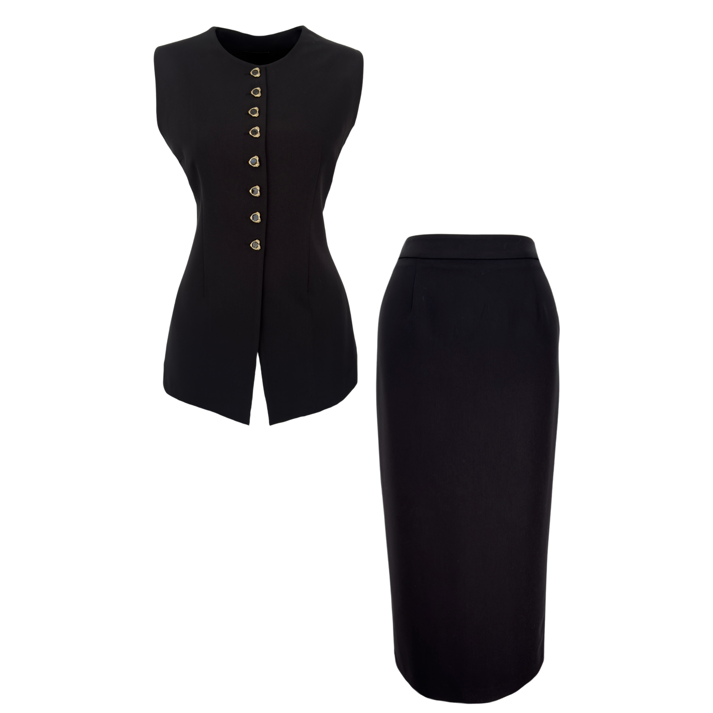 Lina Vest Skirt Set