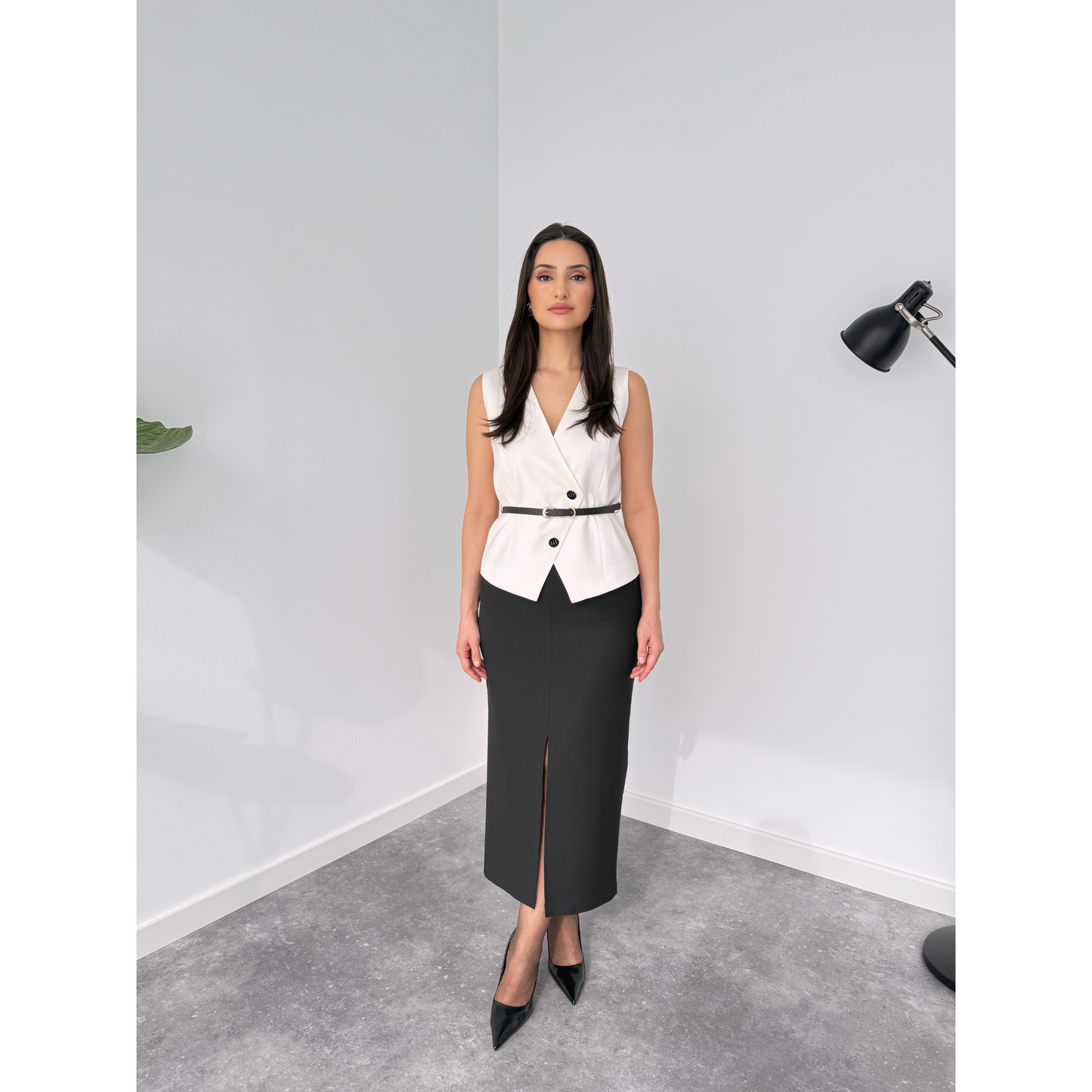 Muse Vest Skirt Set