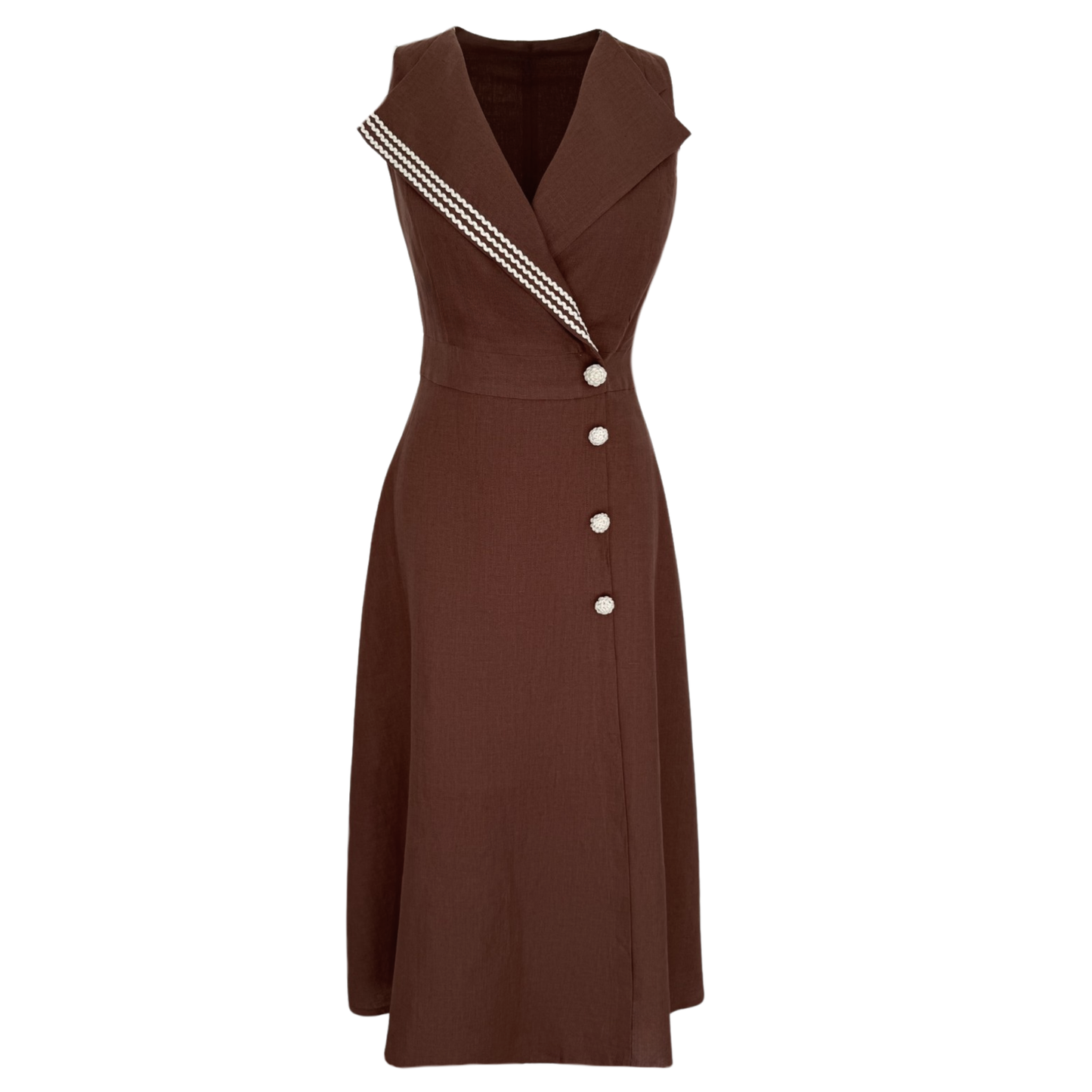 Vintage Whisper Wrap Dress
