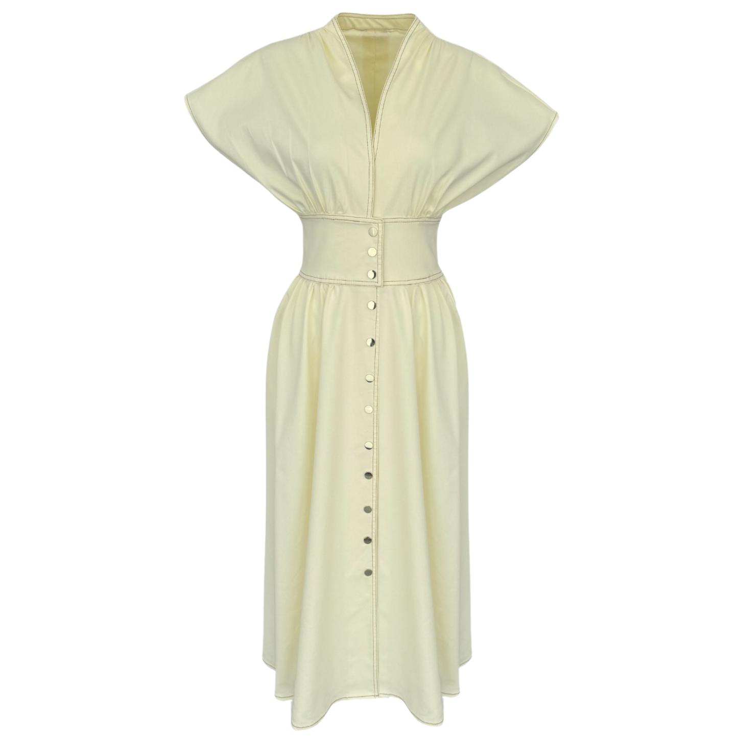 Emphasis Gabardine Dress
