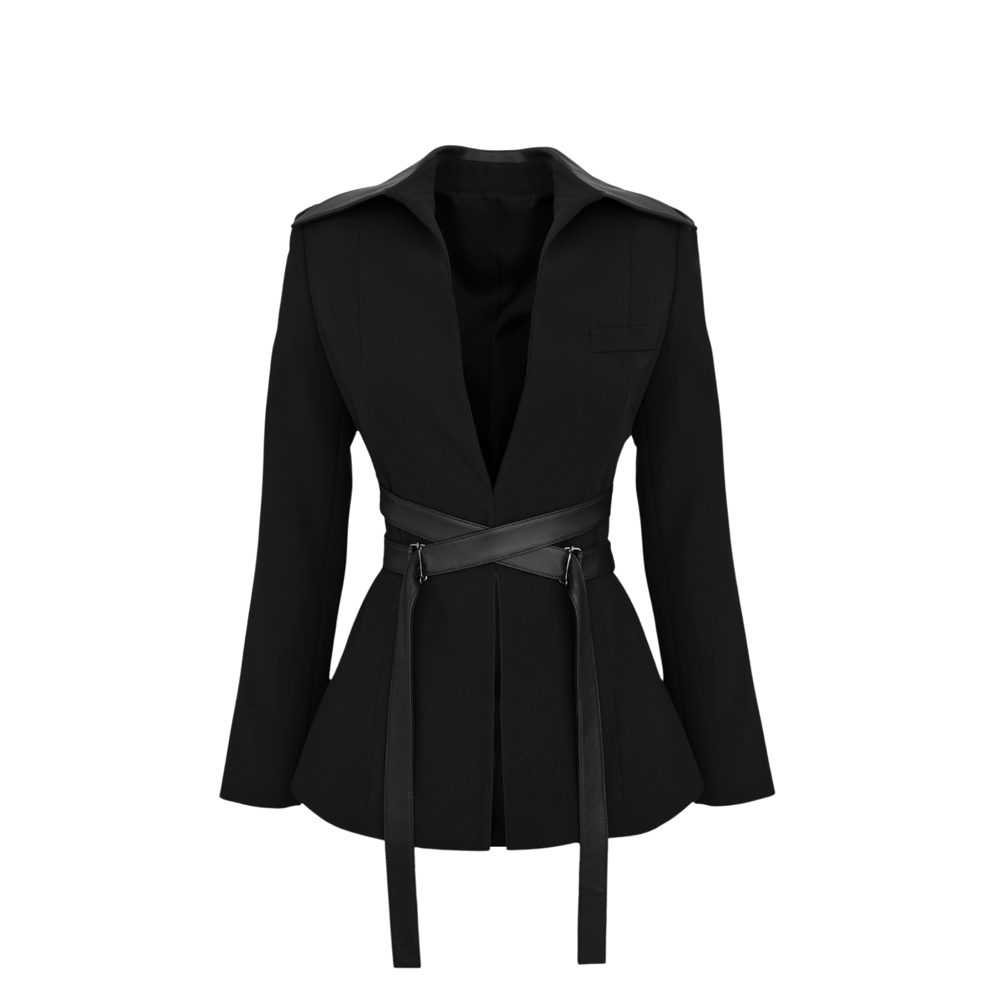 Structured Belted Jacket