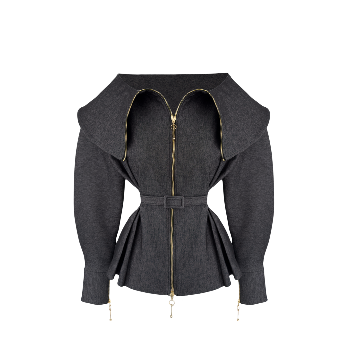 Aurora Zip Peplum Set