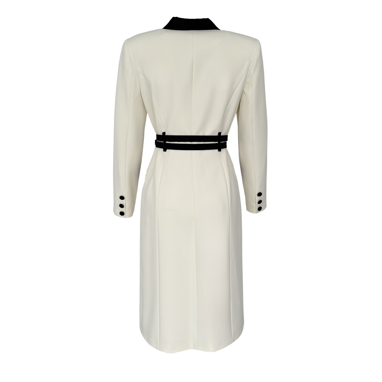 Monochrome Blazer Dress