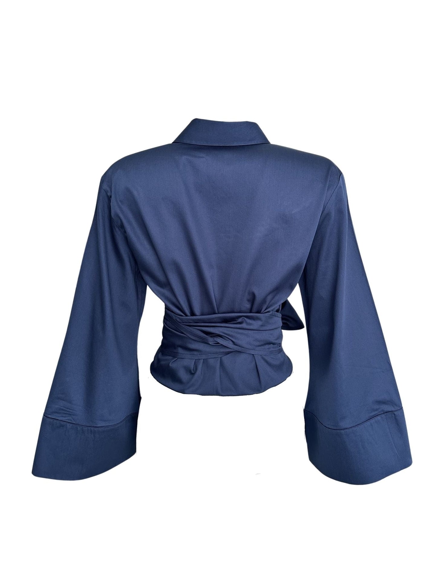 Velora Wrap Tie Shirt