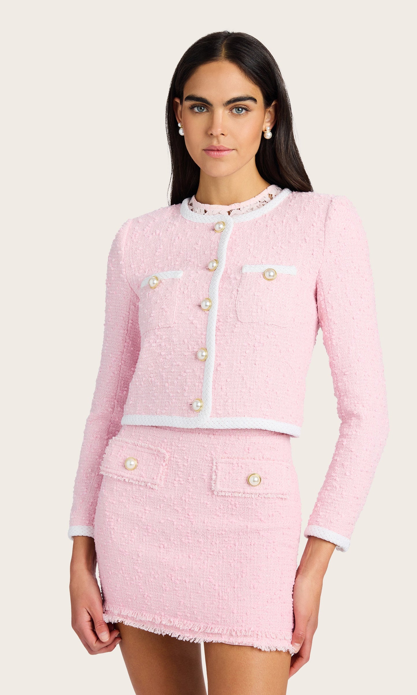 Pearl Grace Tweed Set