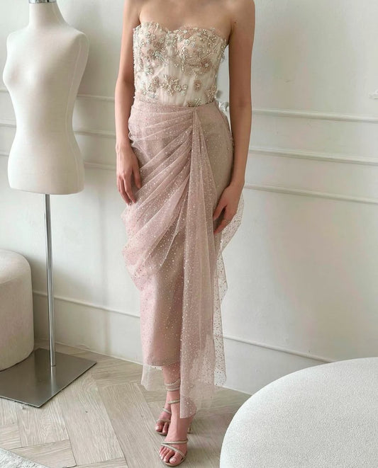 Aurora Embellished Corset Set