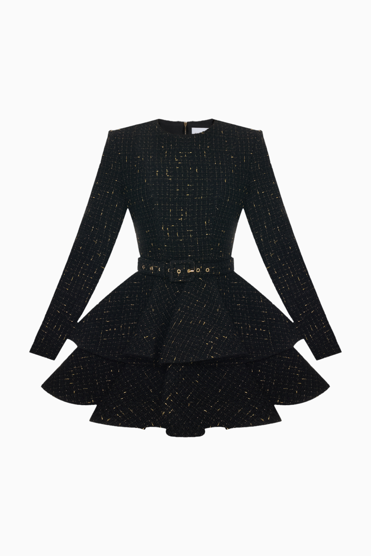 Black Tweedia Mini Dress