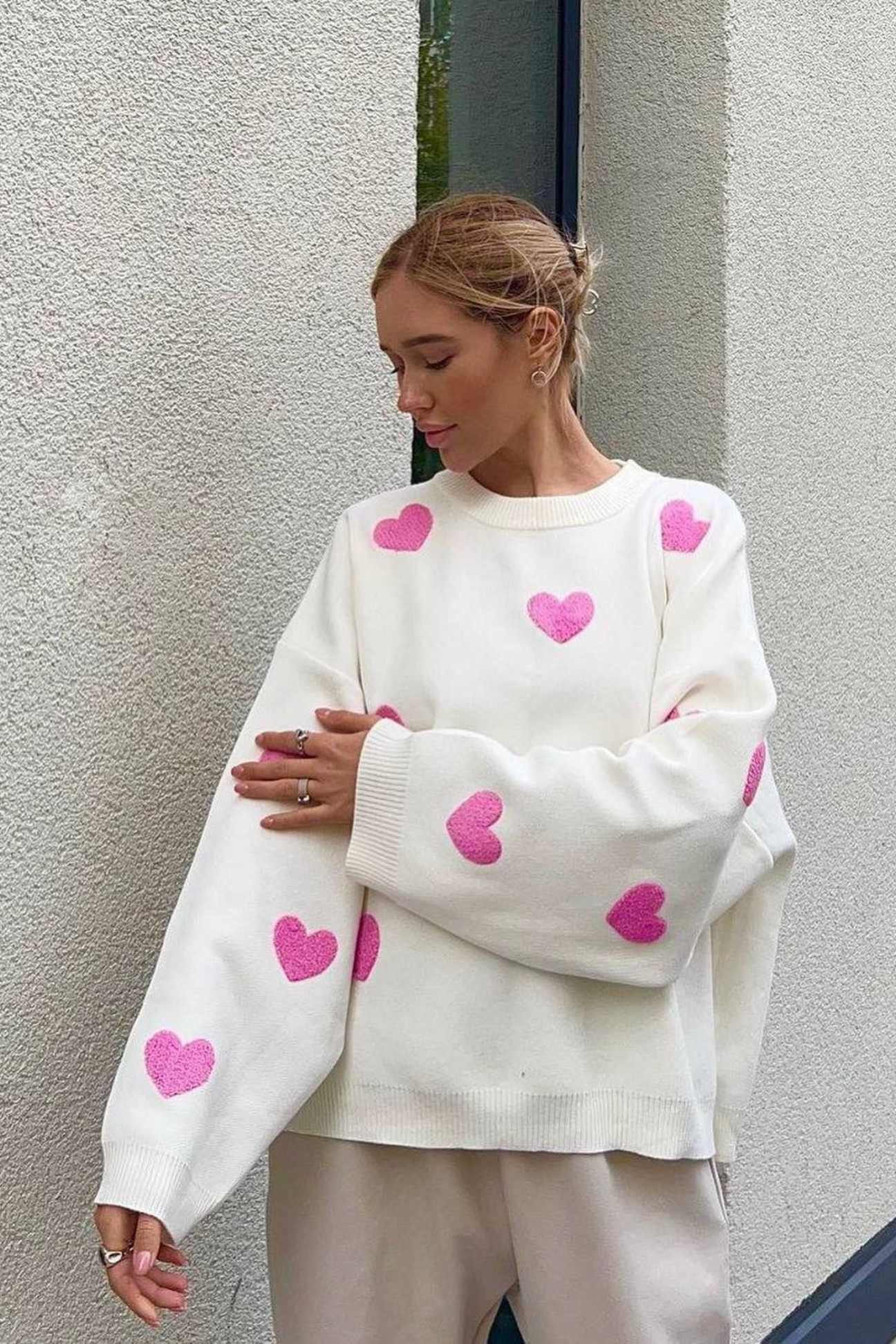 Heartfelt Winter Top