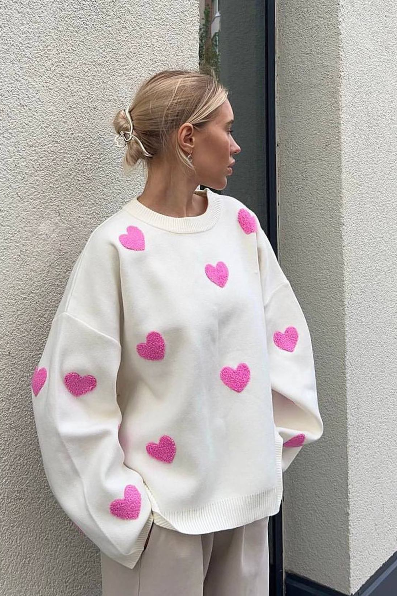 Heartfelt Winter Top