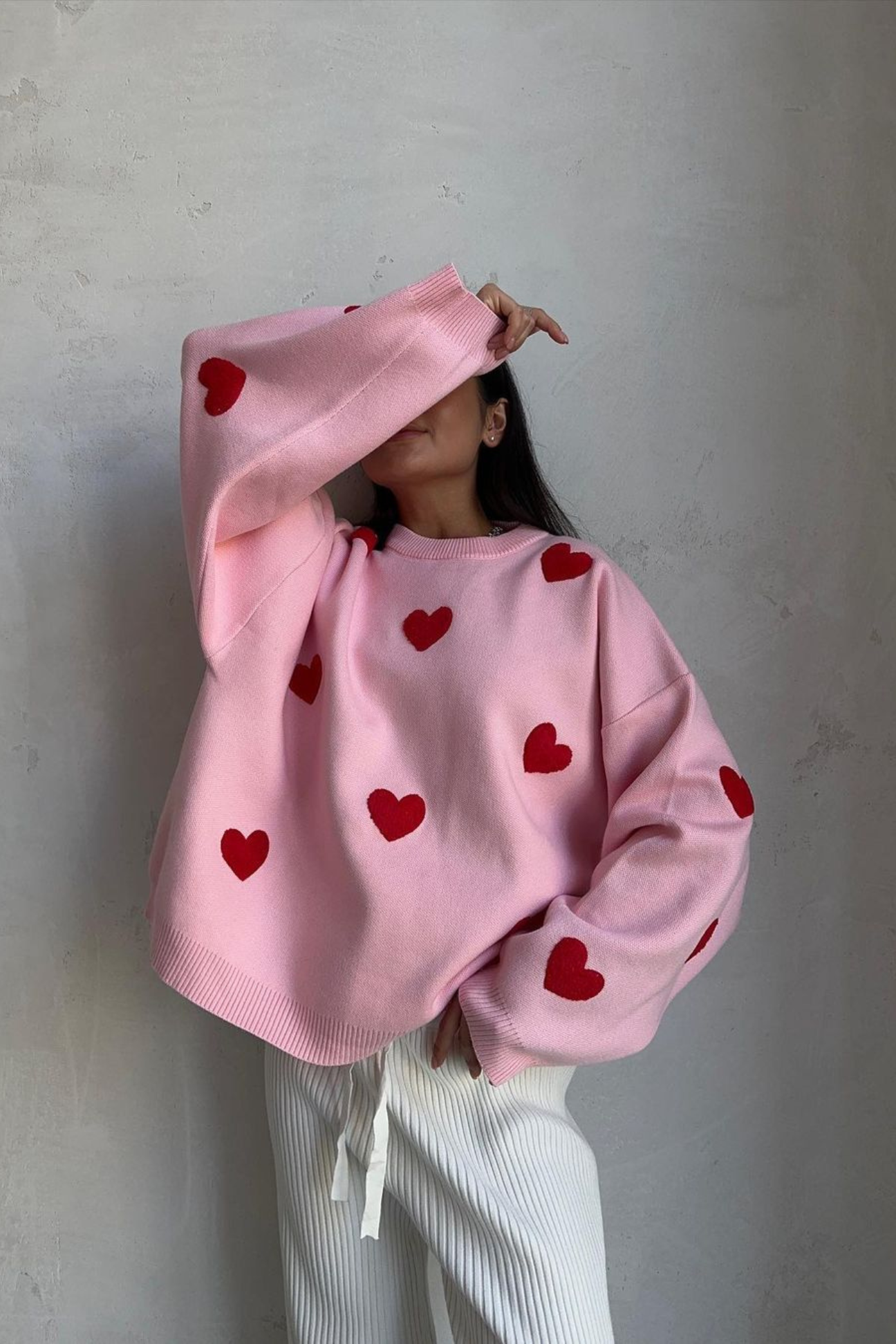 Heartfelt Winter Top