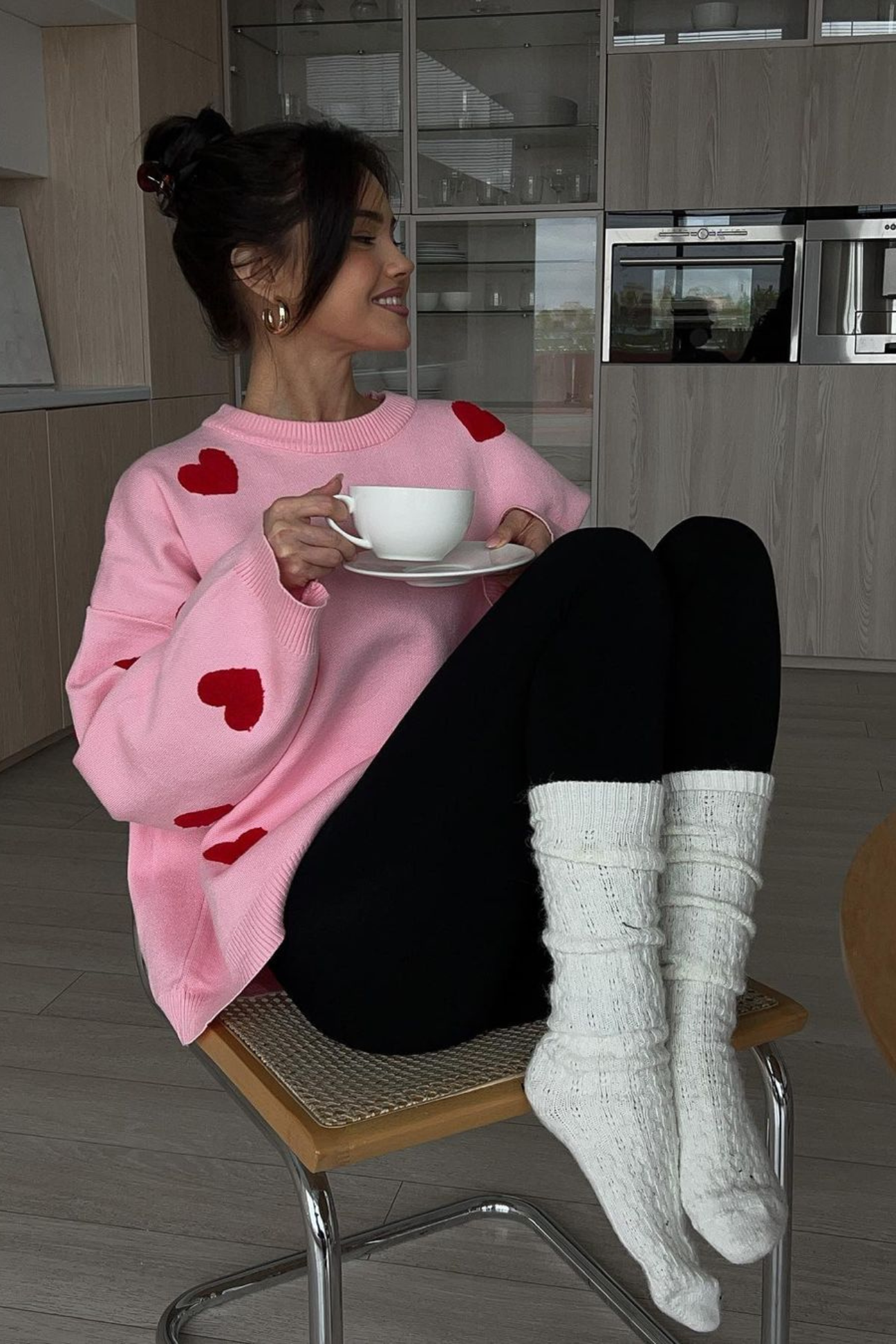 Heartfelt Winter Top