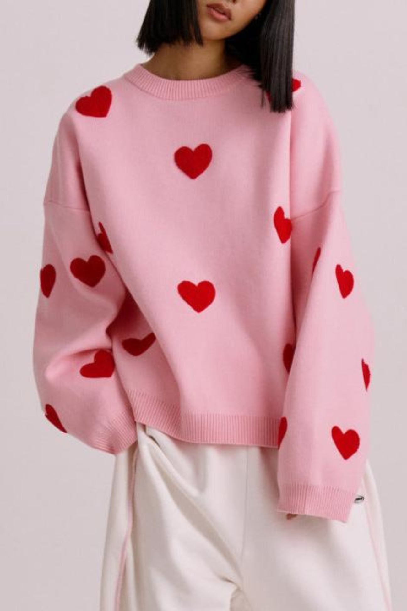 Heartfelt Winter Top