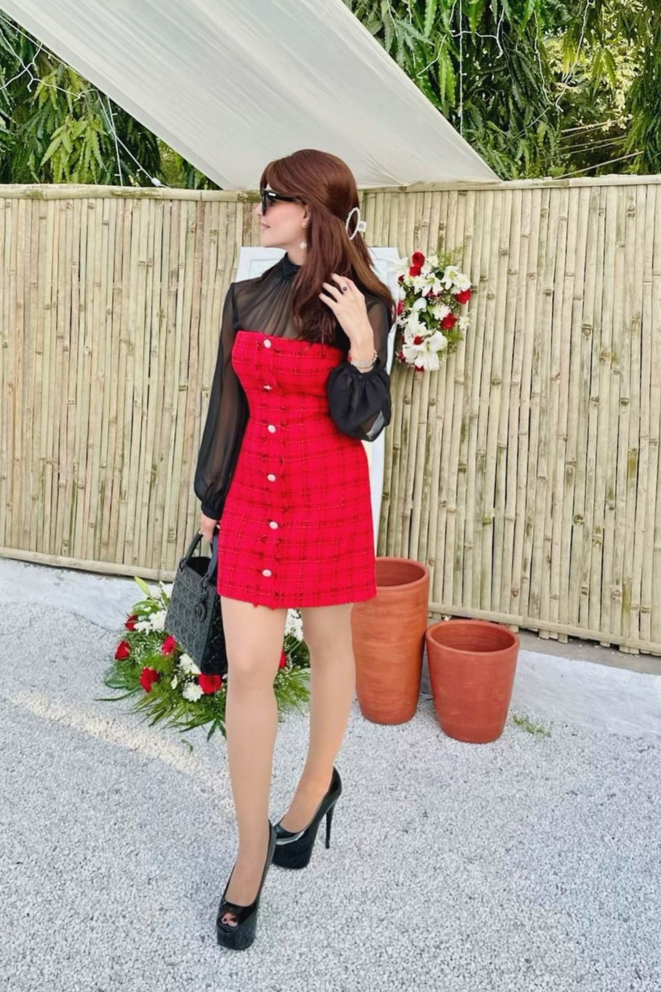 Textured Harmony Dress