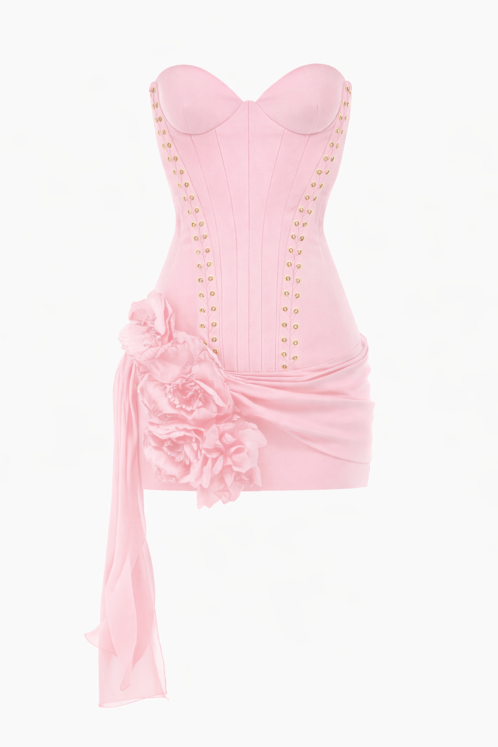 Midnight Corset Bloom Dress