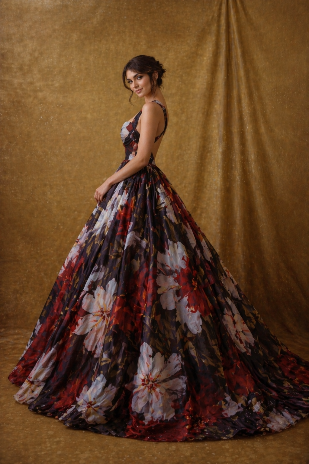 Crimson Opéra Ball Gown