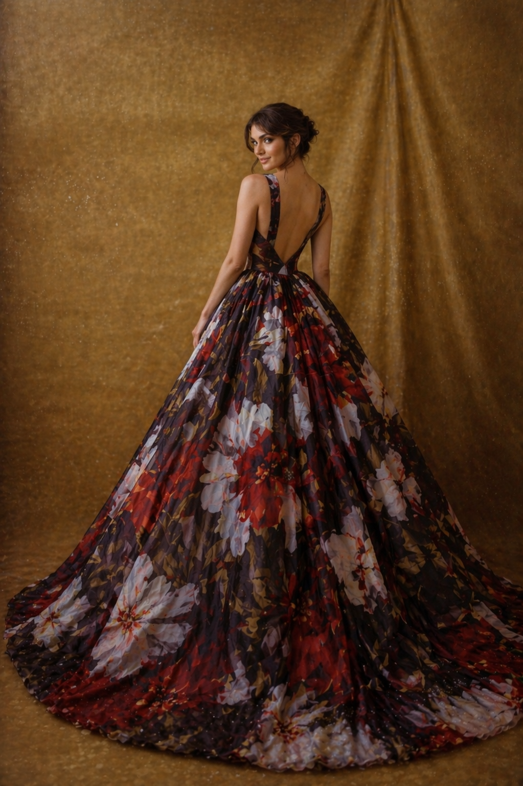 Crimson Opéra Ball Gown
