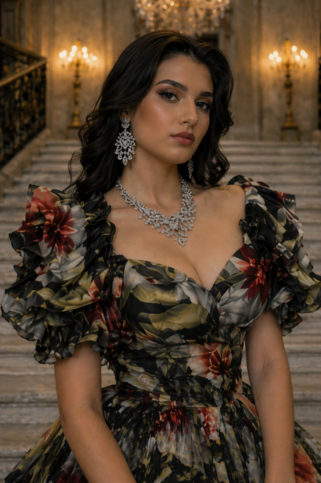 Obsidian Garden Gown