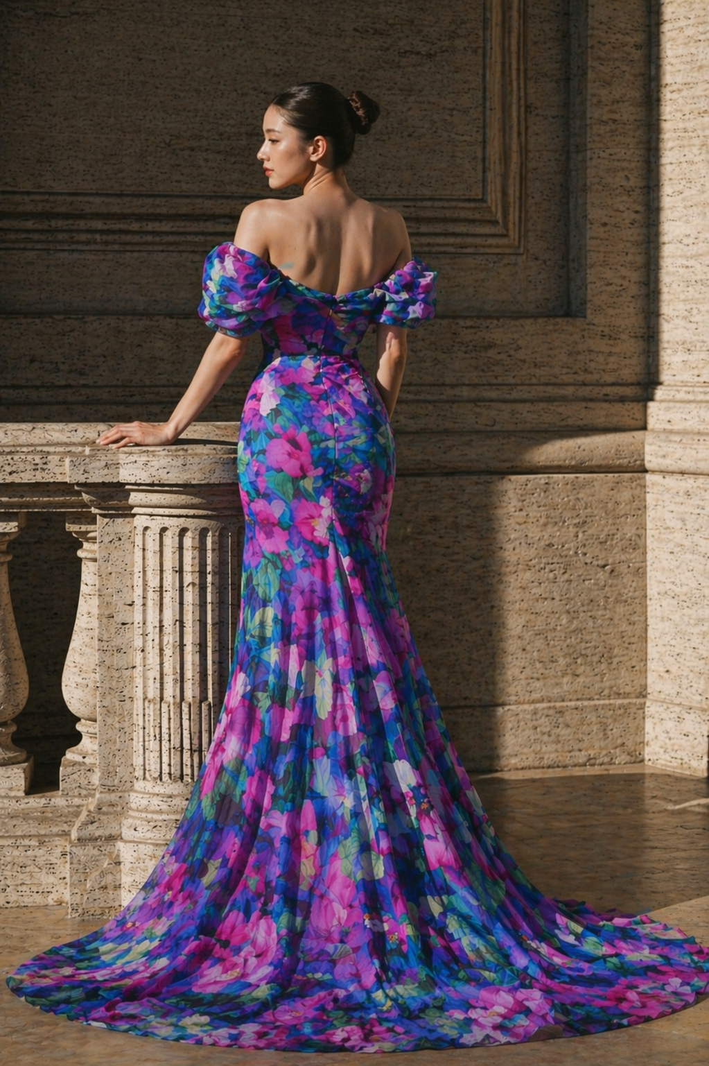 Violet Élan Mermaid Gown