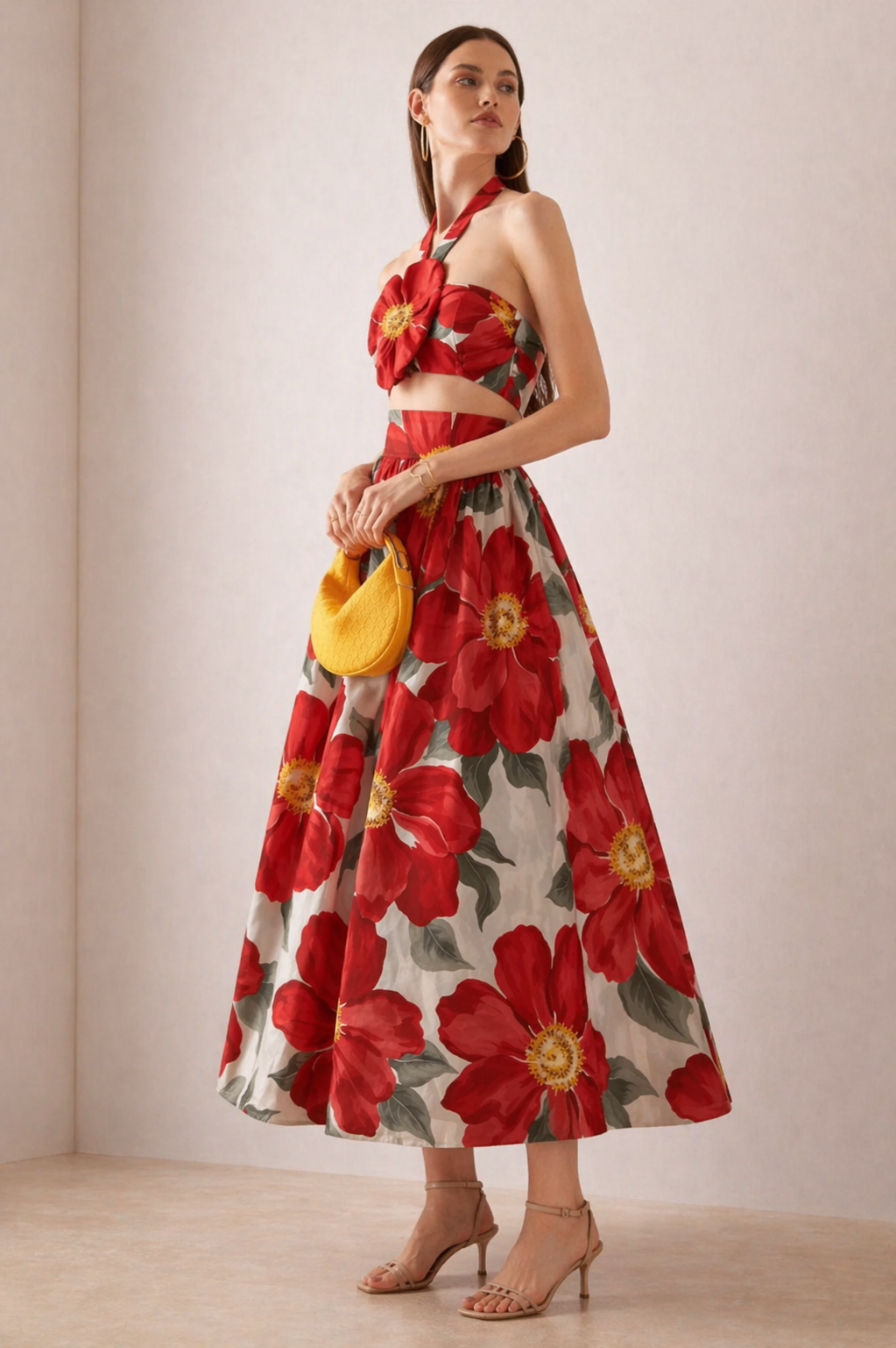 Scarlet Bloom Co-Ord Set