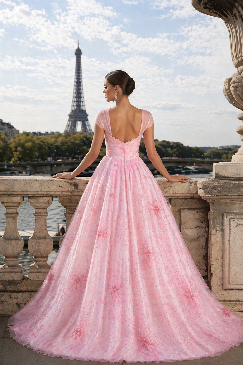 Blush Stardust Gown
