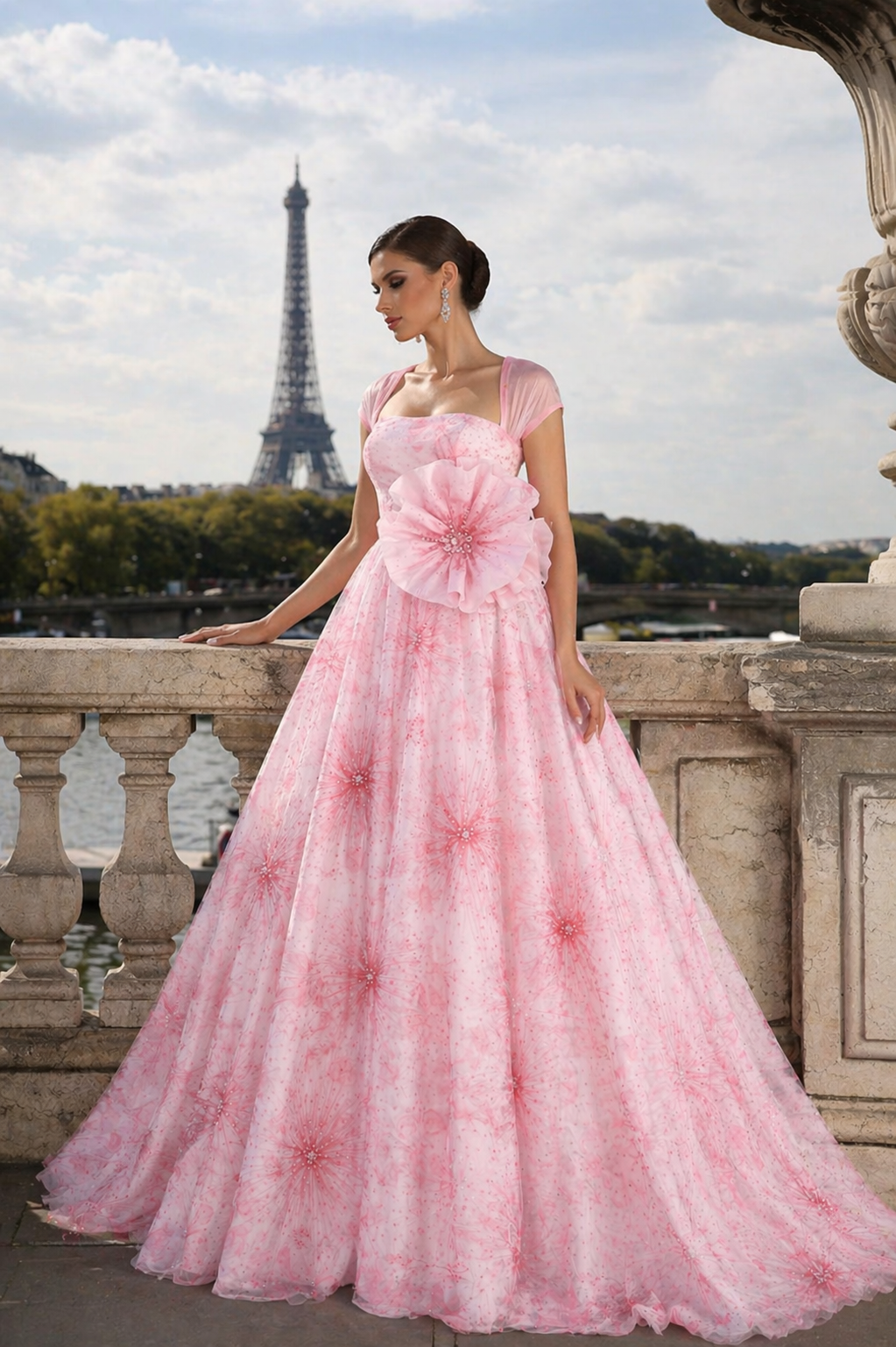 Blush Stardust Gown