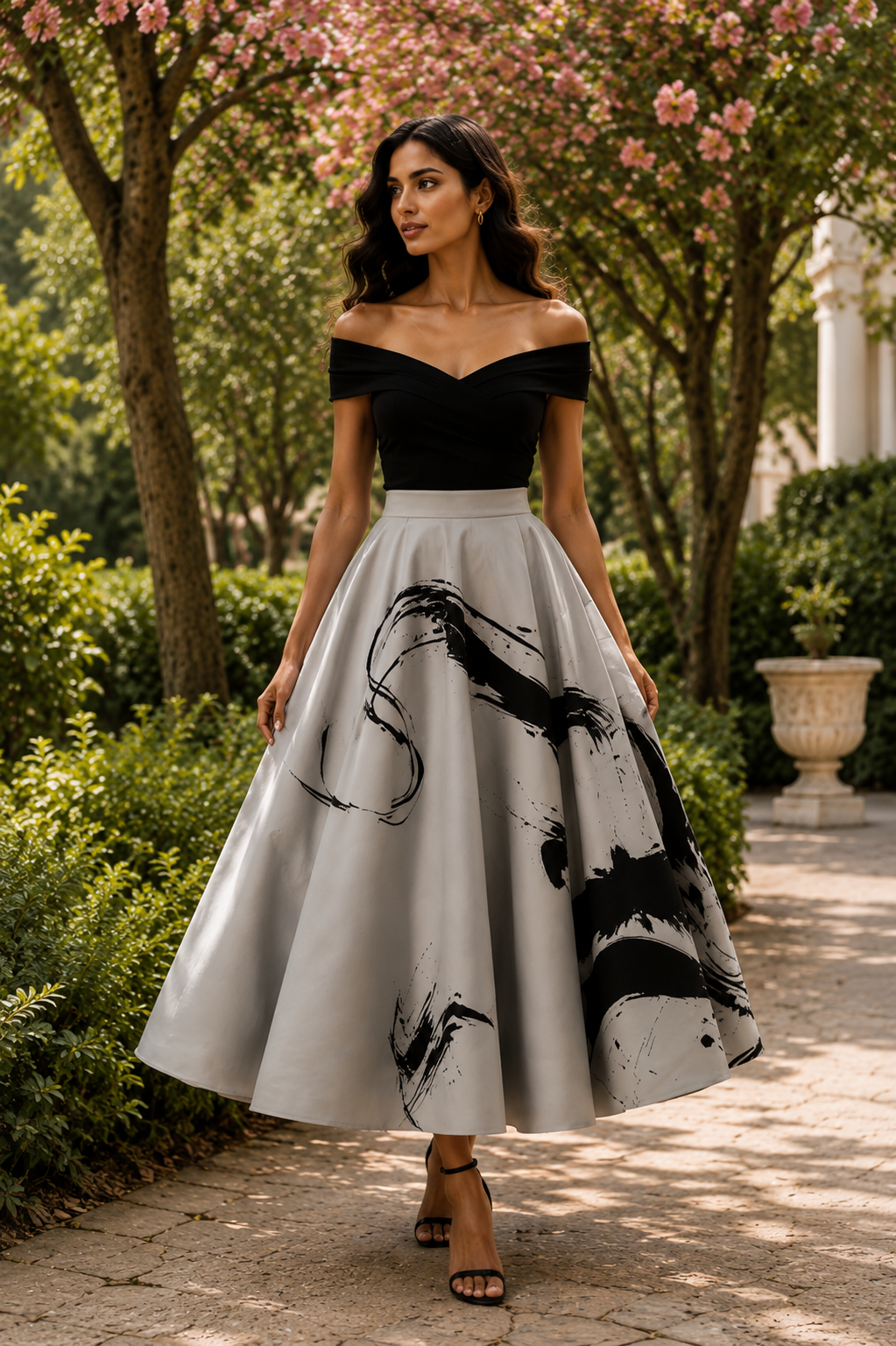 Inkflow Statement Skirt