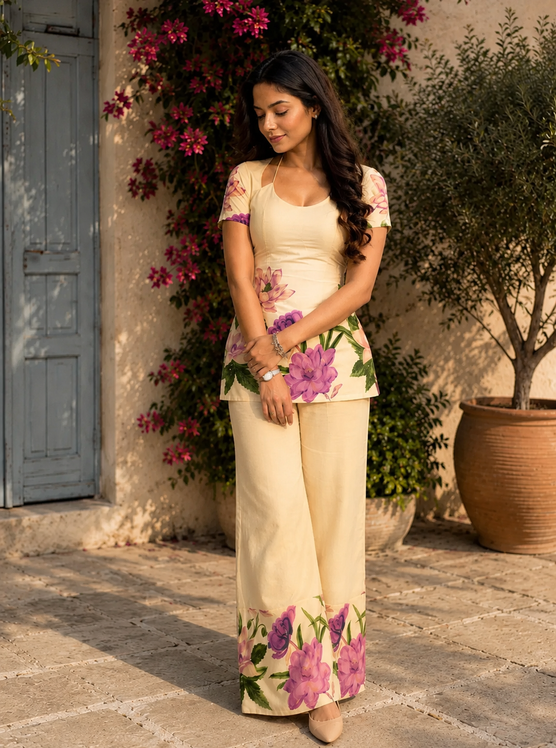 Kesarika Floral Set