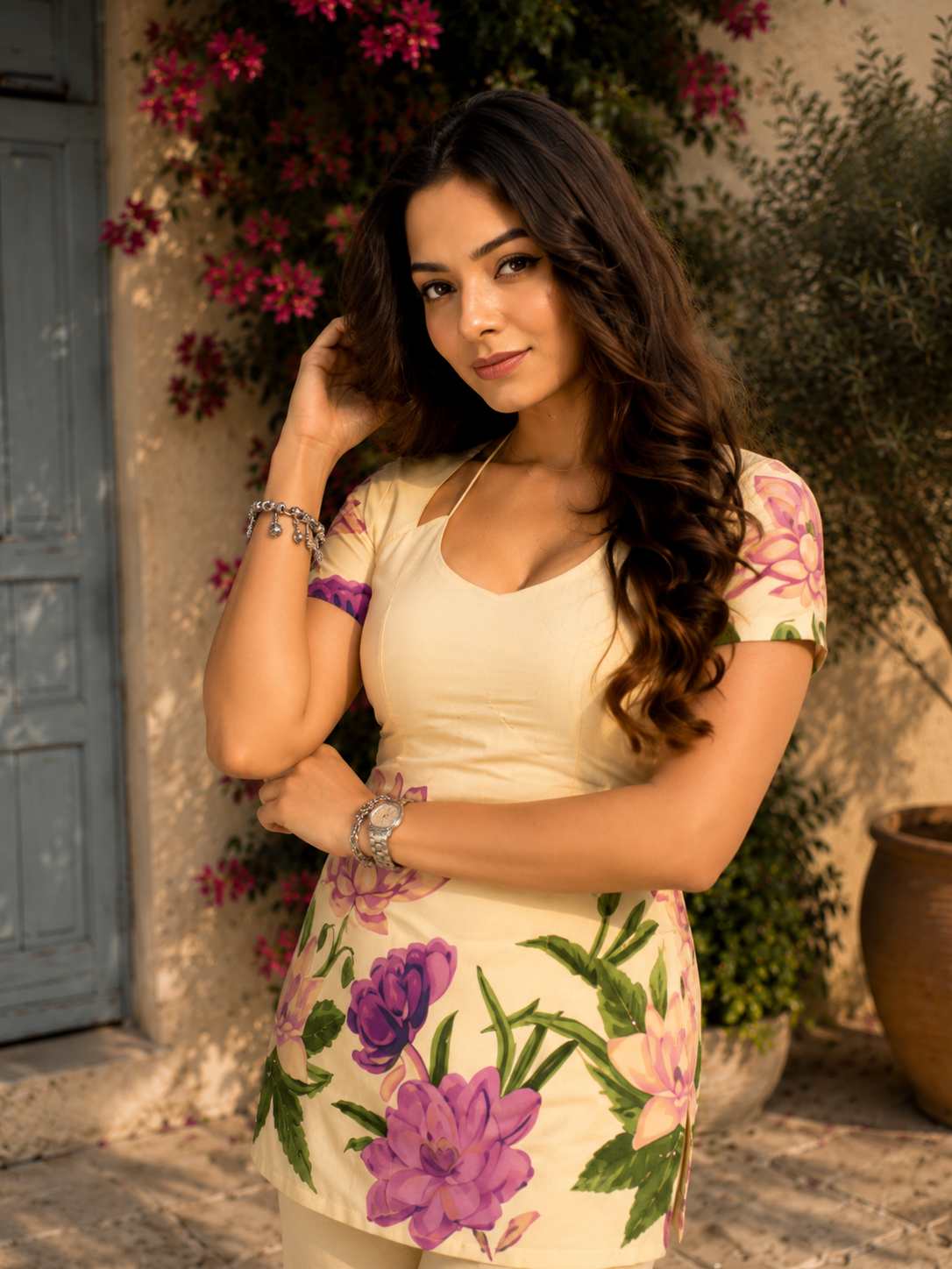 Kesarika Floral Set